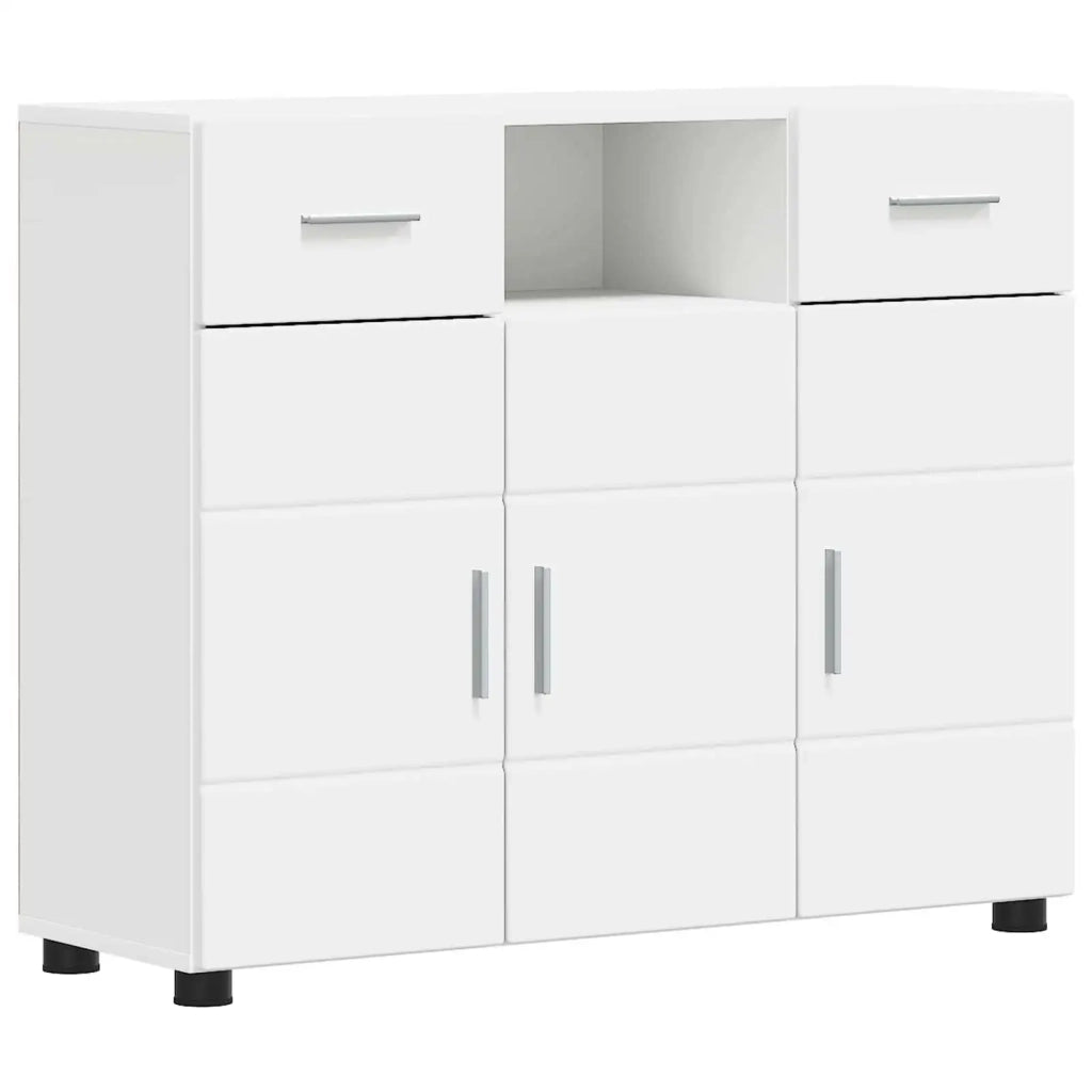 Armadio in Legno Bianco 88,5 x 30,5 x 73 cm Legno multistrato