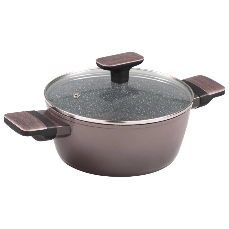 Set di 2 Batteria 11pz Gradient In Alluminio Forgiato E Fondo Induzione