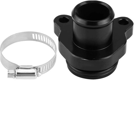 Fissaggio per slang in alluminio leggero - Sostituzione per 335i - Codice 11537541992/11537544638 - Diametro 3,3 cm - Altezza 4,3 cm - Peso 103g - Connettore per acqua