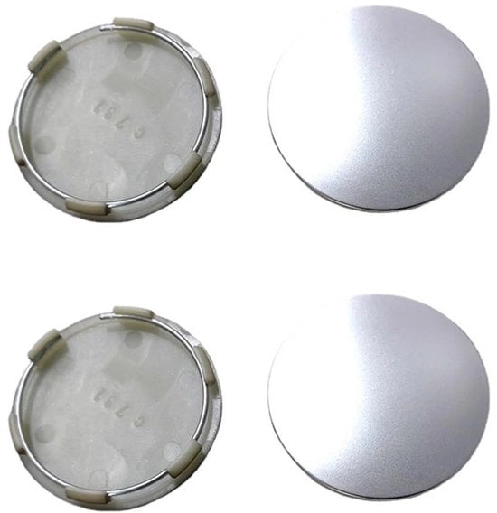 Accessori di tuning universali - 4 pezzi - Materiale ABS - 65 mm - Finestra opaca a effetto perla - Accessori per veicoli - Dadi di protezione universali