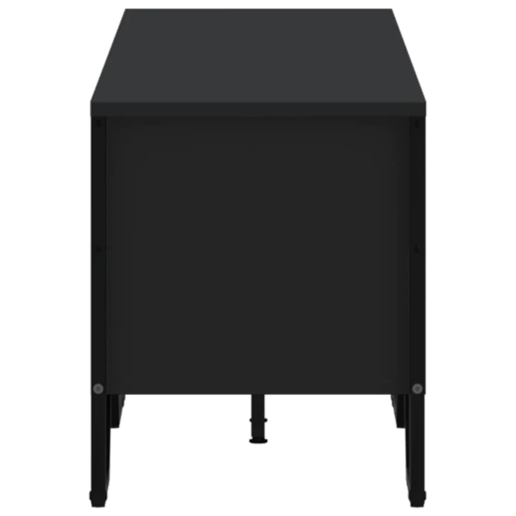 Mobile TV multimediale scaffale TV credenza mobile TV sala da pranzo soggiorno camera da letto 180 x 34 x 41 cm legno ingegnerizzato nero 02_0026097