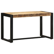 Panca 80x35x45 cm in Legno Massello di Mango Grezzo 4015979