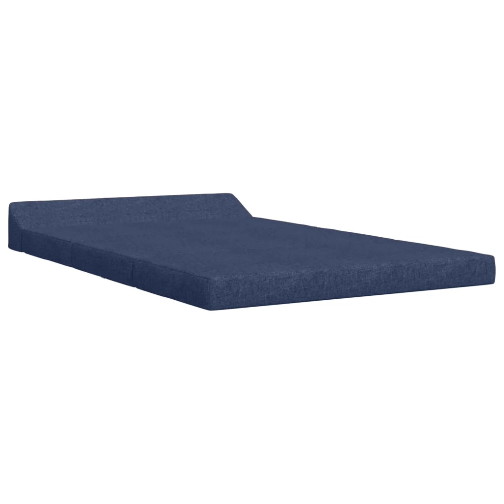 Divano Letto Pieghevole Blu 120 x 60 x 49 cm Tessuto