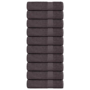 Asciugamani da Bagno 10 pz 100x150 cm 360 g/mÂ² 100% Cotone