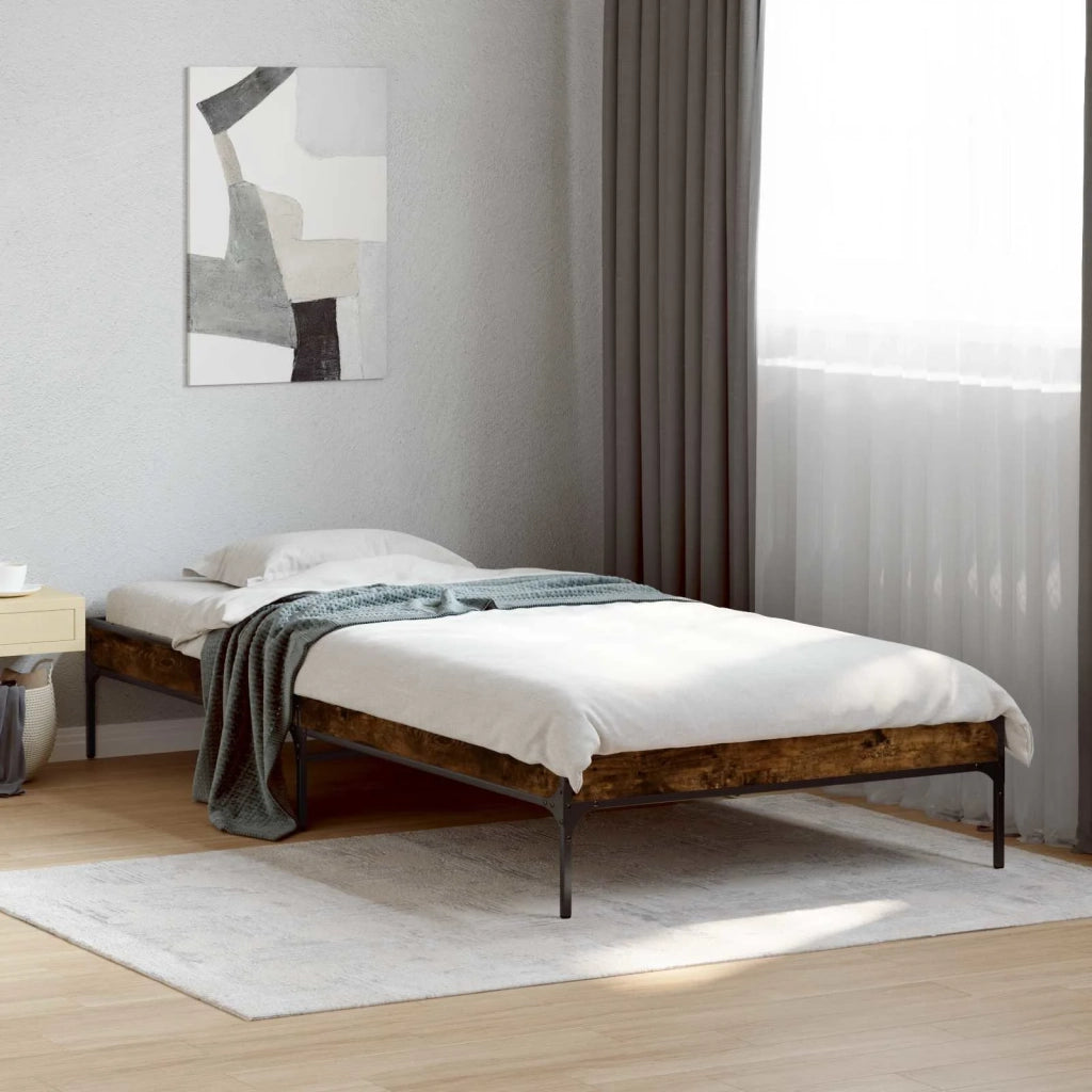 Struttura del letto Quercia Fumosa 80 x 200 cm 8009127