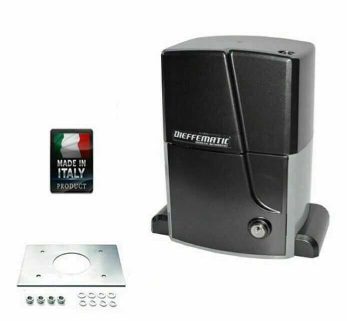 ATTUATORE MOTORE CANCELLO SCORREVOLE 2000 KG 380V 400V TRIFASE IN BAGNO D'OLIO