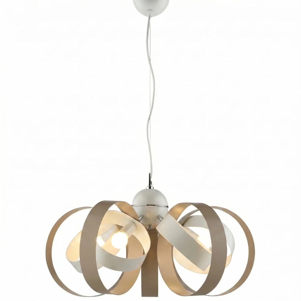 Sospensione Bolla 5 Luci Bianco LuceArt Classic