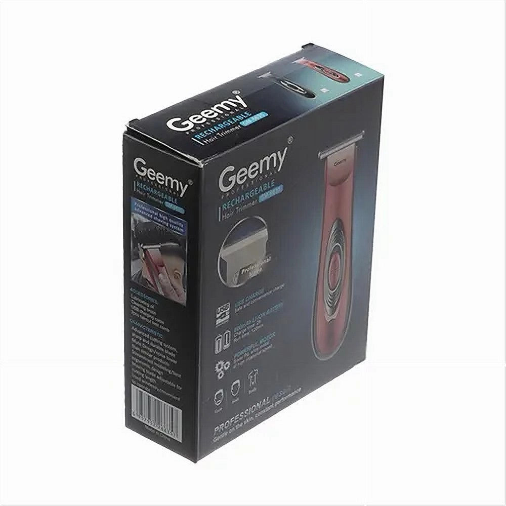 Trade Shop - Tagliacapelli Professionale Ricaricabile Usb Rasoio Gm-6635 Elettrico Senza Fili -