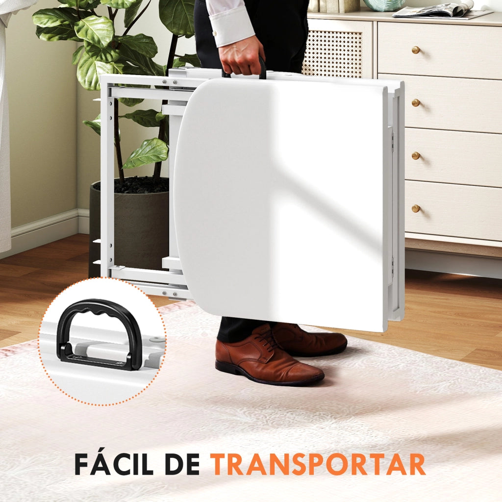Lettino da massaggio pieghevole 3 zone ¨C Xylo ¨C Bianco 182x82x68 cm