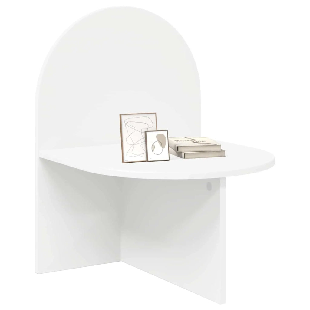 Comodino | Armadio da Notte | Mobiletto da notte Bianco 48 x 49 x 65 cm Legno ingegnerizzato