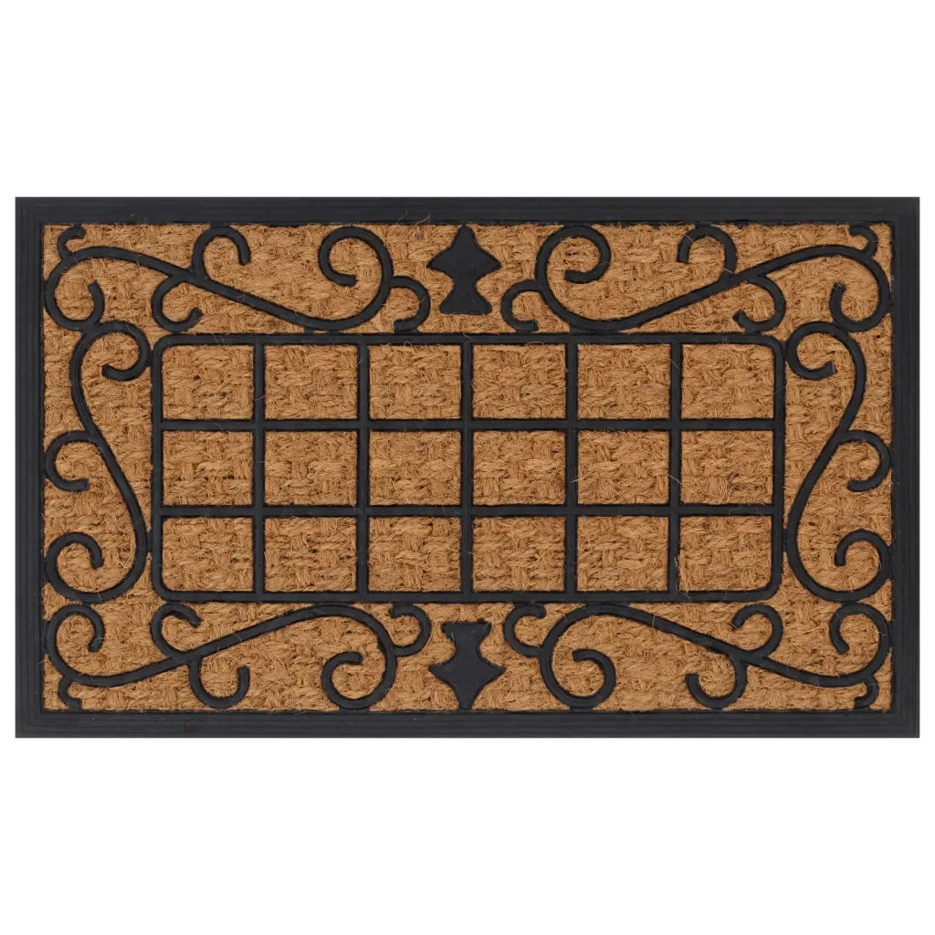 Zerbino Rettangolare 45x75 cm in Gomma e Fibra di Coccocod mxl 86793