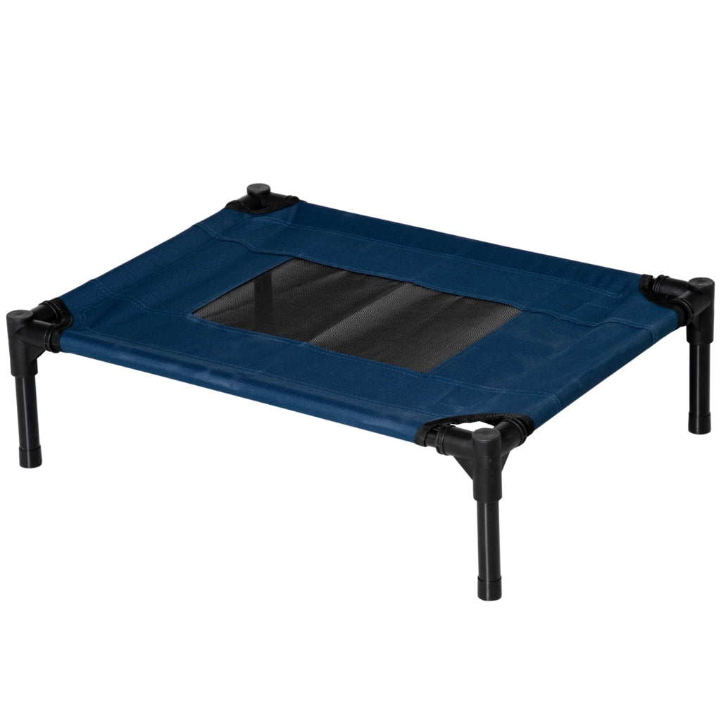 Letto per cani e gatti ¨C zephmum ¨C tessuto Oxford 61x46x18 cm blu nero