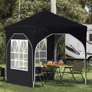 Tenda per feste a pop-up-Gazebo 192 x 192 x 245 cm Antracite 676473