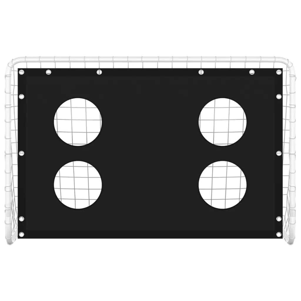 Rete da Allenamento per Porta da Calcio in Acciaio 184x61x122cm cod mxl 56168