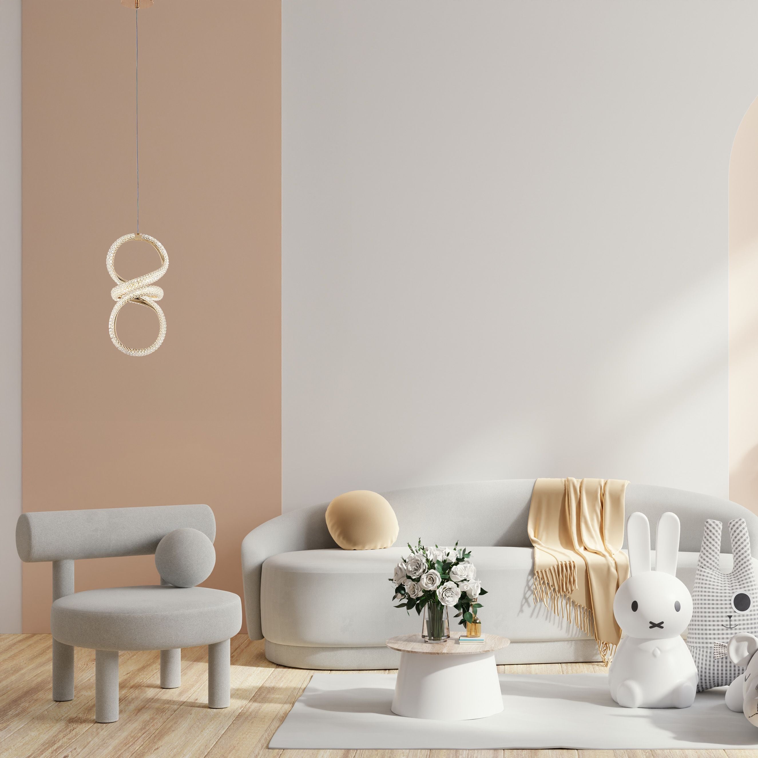 Lampada A Sospensione Led G070-cp Gold