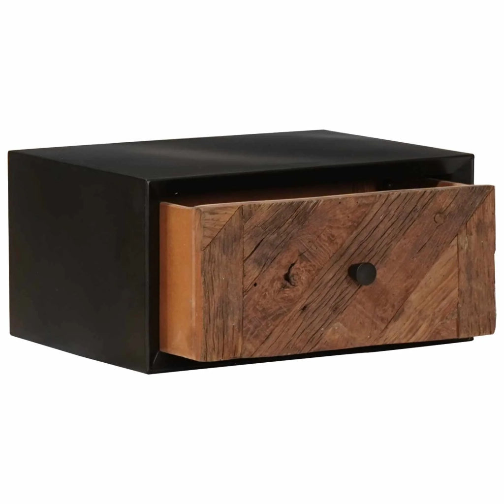 Comodino a muro fatto a mano Naturale 40 x 30 x 20 cm 42020097