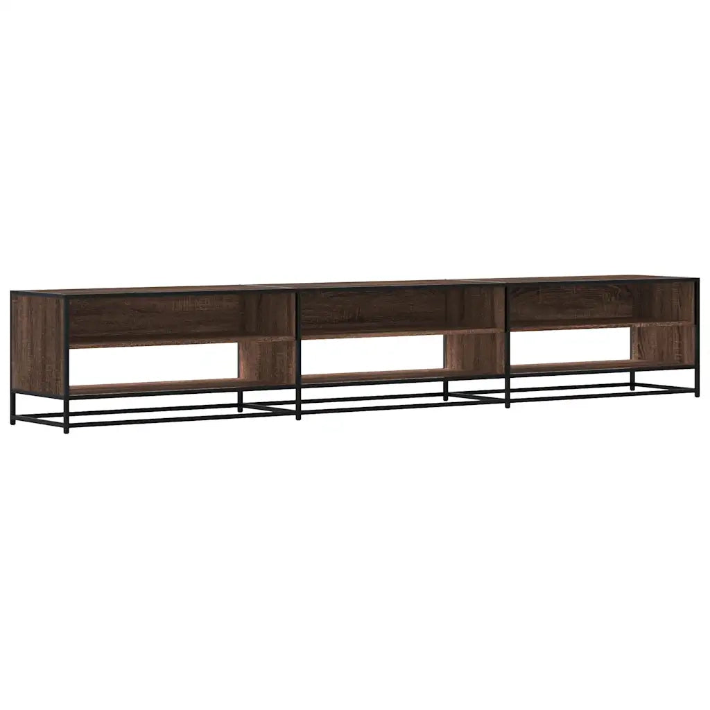 Mobile TV Rovere Marrone 270x40x46 cm in Truciolato 3300814