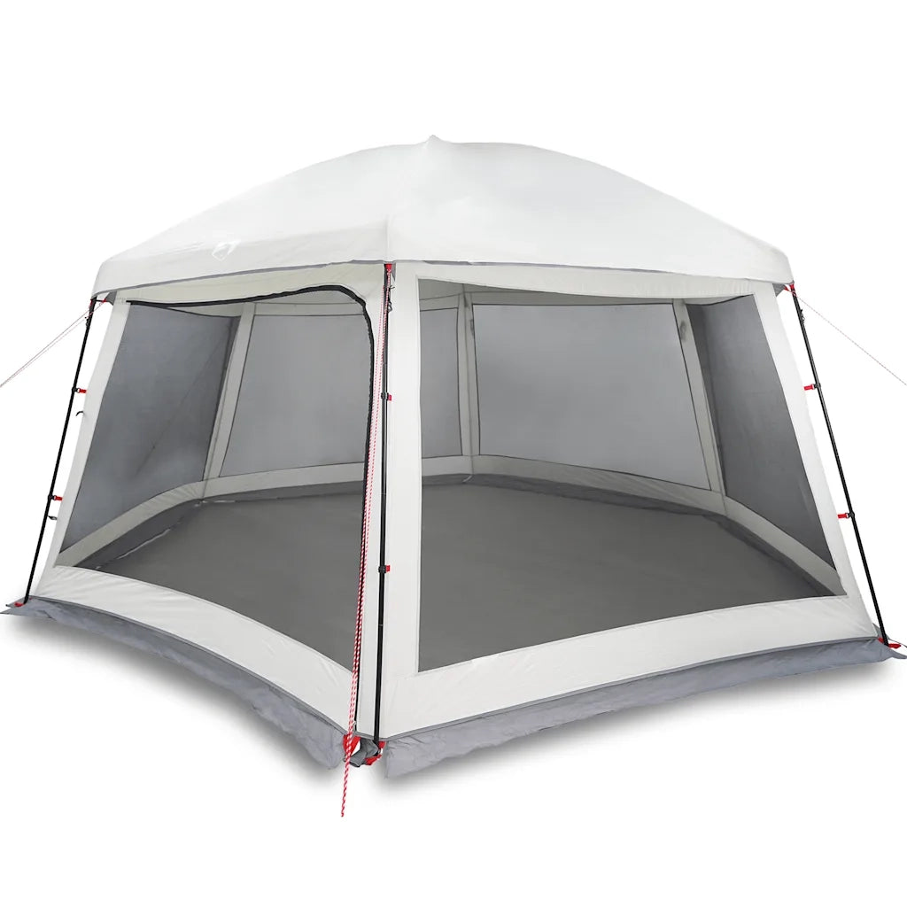 Tenda da piscina con Patta Rimovibile&Pareti in Rete-Tenda per Piscina 512x458 cm 556587