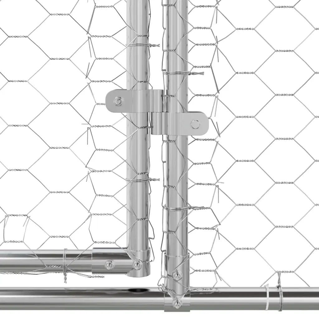 Cuccia per cani Argento 2 x 2 x 2 m Acciaio zincato CFW7908585