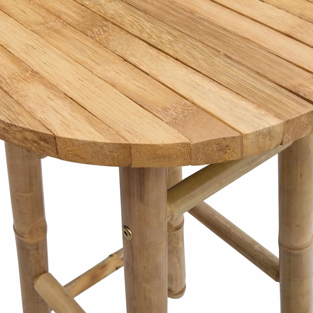 Panca da Giardino Naturale Ø 38 x 68 cm Bambù 42028240