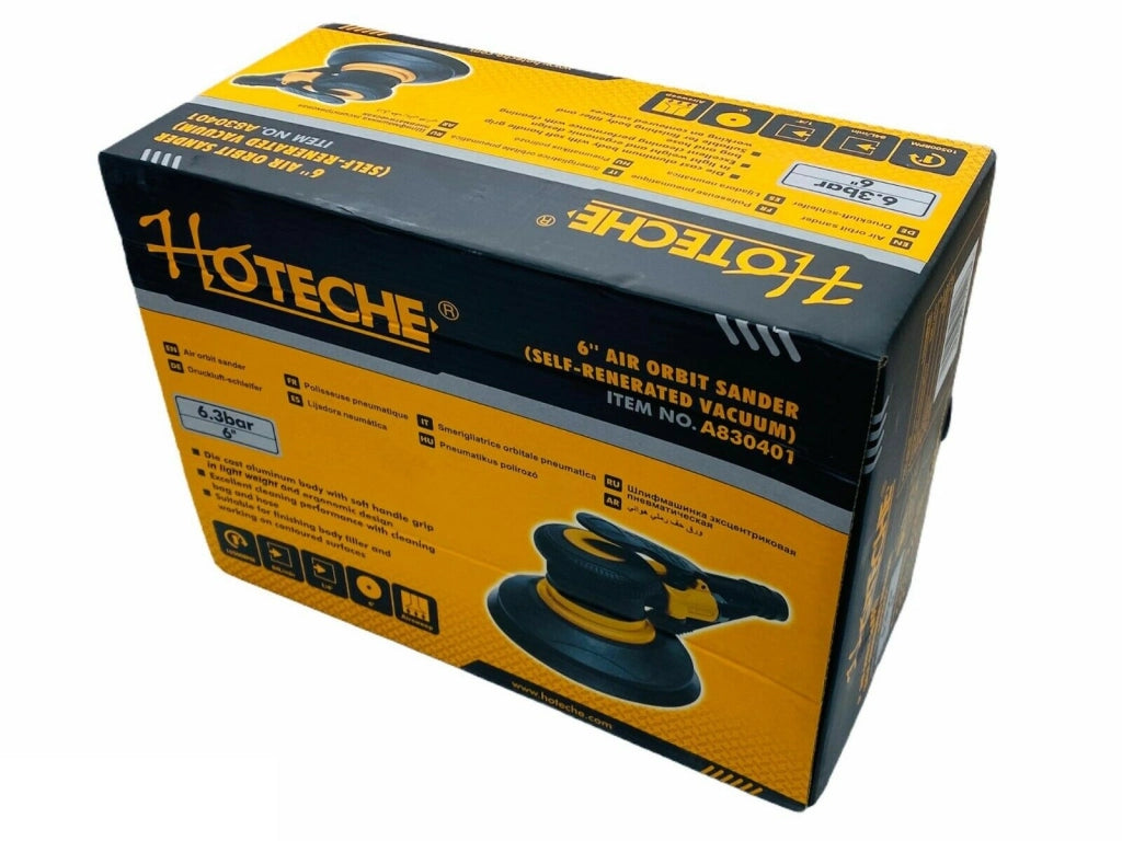 Levigatrice orbitale pneumatica professionale ad aria compressa da 6.3 bar