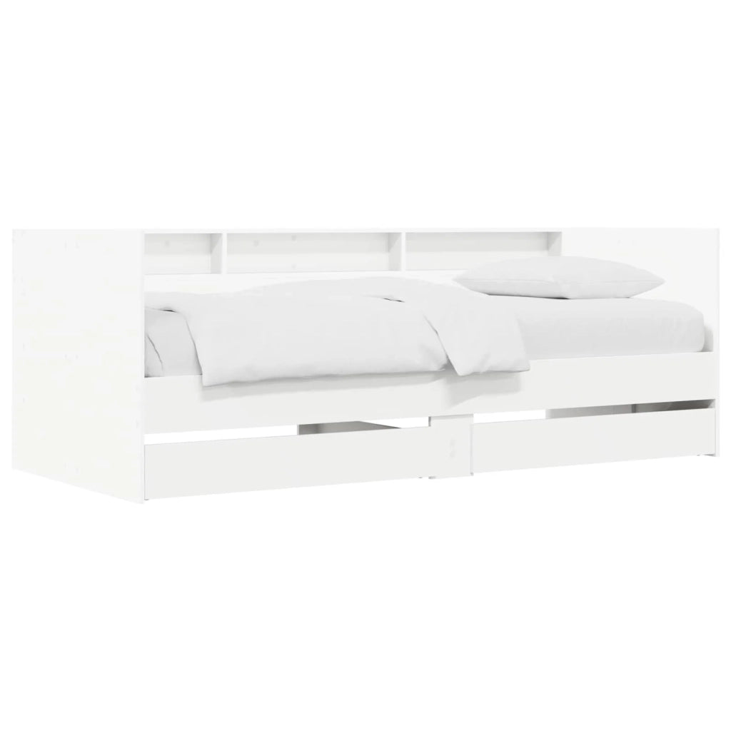 Telaio del letto con storage Bianco 80 x 200 cm 3429637