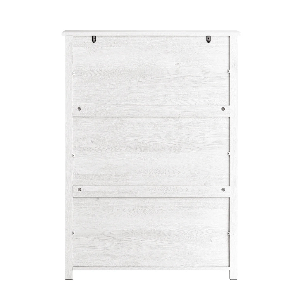 Scarpiera Con 3 Ribalte E 6 Ripiani Scarpiera Con Scomparto Aggiuntivo Portascarpe Salvaspazio Bianco 80x30x111cm FSR162-W