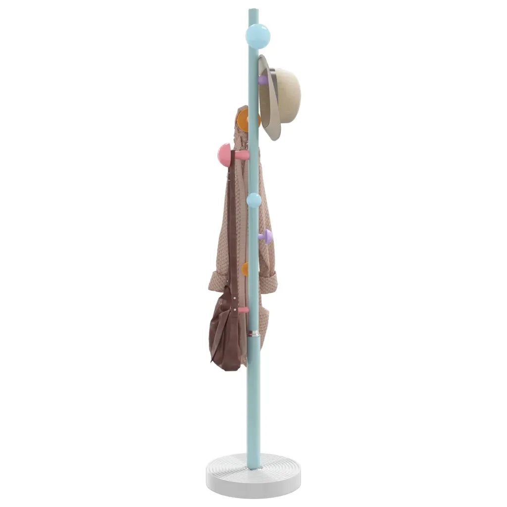 Appendiabiti Blu 172 cm in Ferro Verniciato a Polvere CFW2986114
