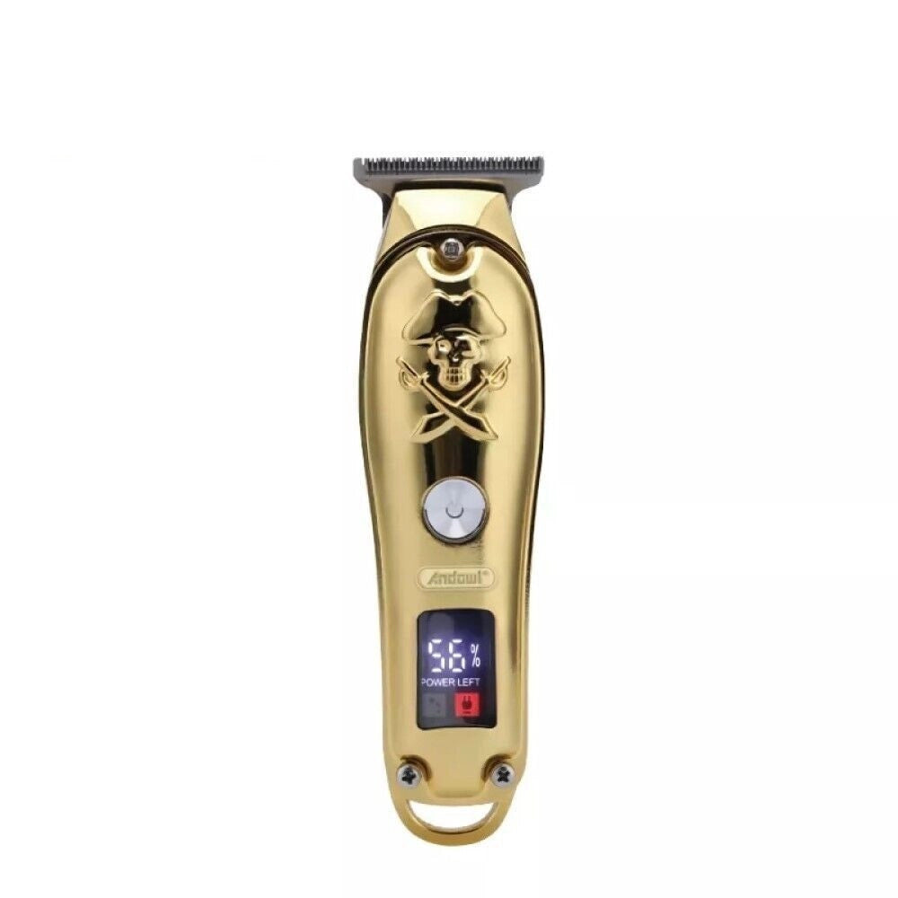 Trade Shop - Taglia Capelli Professionale Rasoio Elettrico Regola Barba 3 Pettini Usb Q-tf53 -