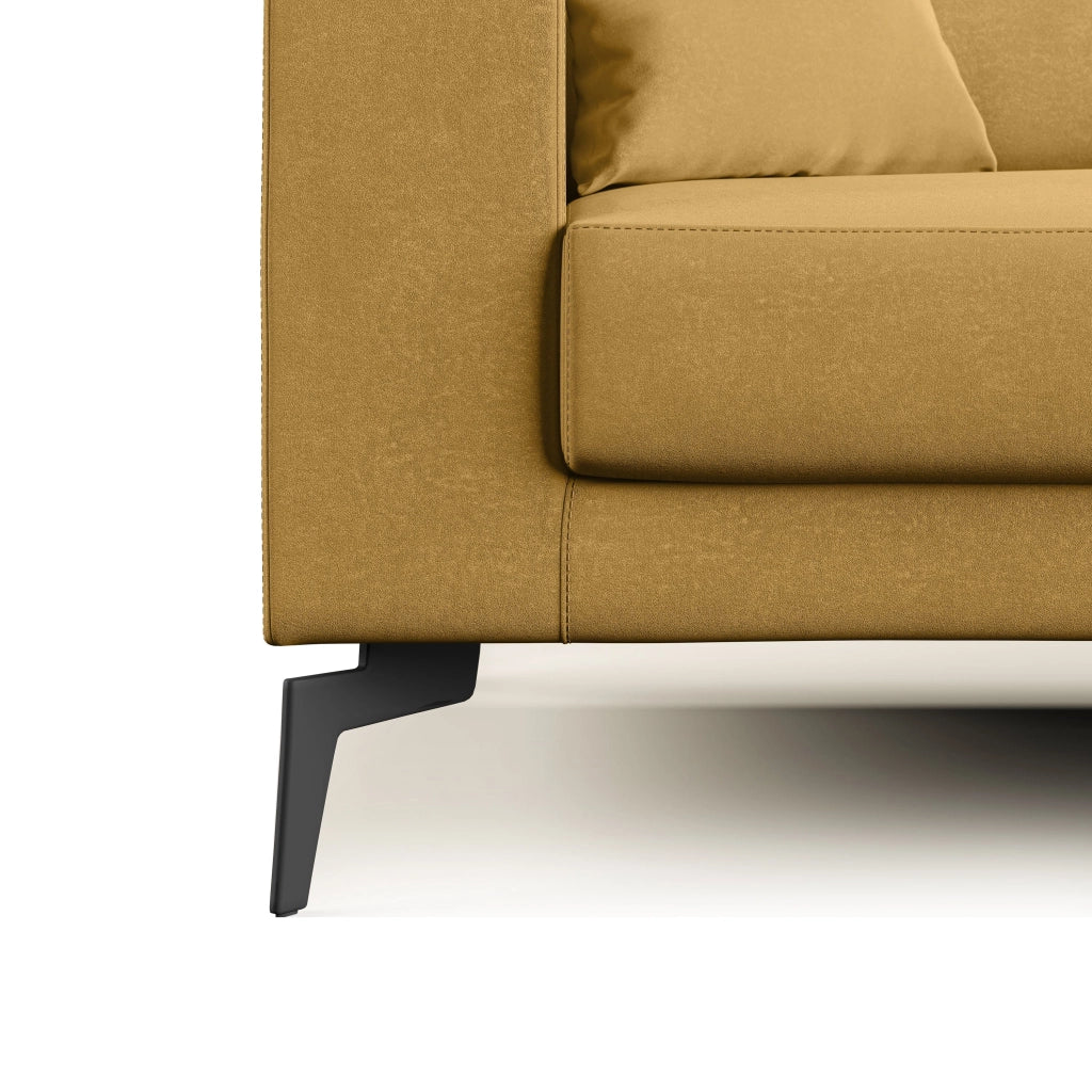 Prestige Divano design moderno T11 146 cm giallo