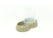 Dispenser Cibo/Acqua 1,6L Per Animali Modello 700084 Colore Beige