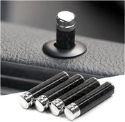 Accessori universali per auto - 4 pezzi - maniglioni per portiere in fibra di carbonio - misura 3,2x0,78 cm - leggeri e resistenti - accessori per auto