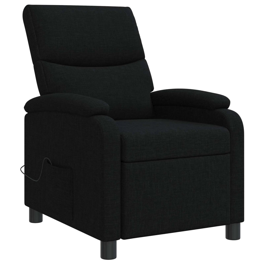 Divano Sedia-Poltrona Massaggiante Nero Tessuto 326633