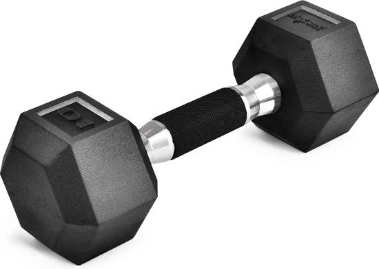 Palline da sollevamento con guanto in gomma - 45 kg - Esagono