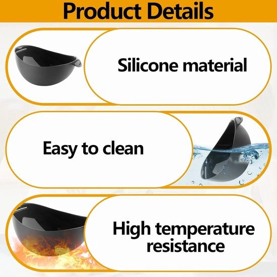 Forma per pane in silicone, ciotola per pane ovale, 3-in-1, forma per pane da forno con diametro di 30 cm, forma per cottura, resistente al calore fino a 230 °C, per cottura in cucina, mescolare