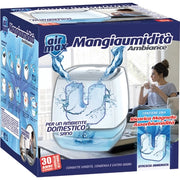 AIRMAX TAB MAGNETE KIT AMBIANCE - 1 VASCHETTA + RICARICA GR 450- 4 pezzi