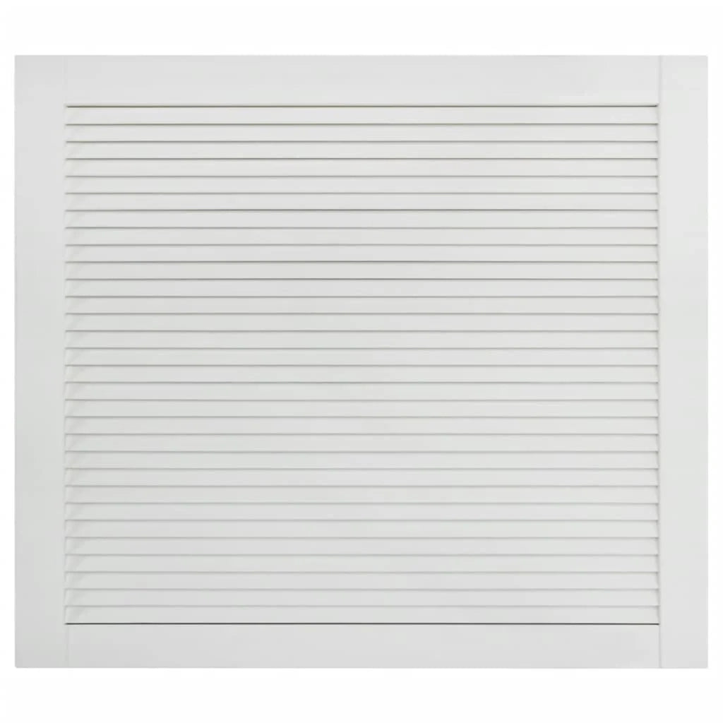 Porte a persiana 2 pezzi 39,5 x 49,4 cm legno di pino massiccio bianco 02_0003903