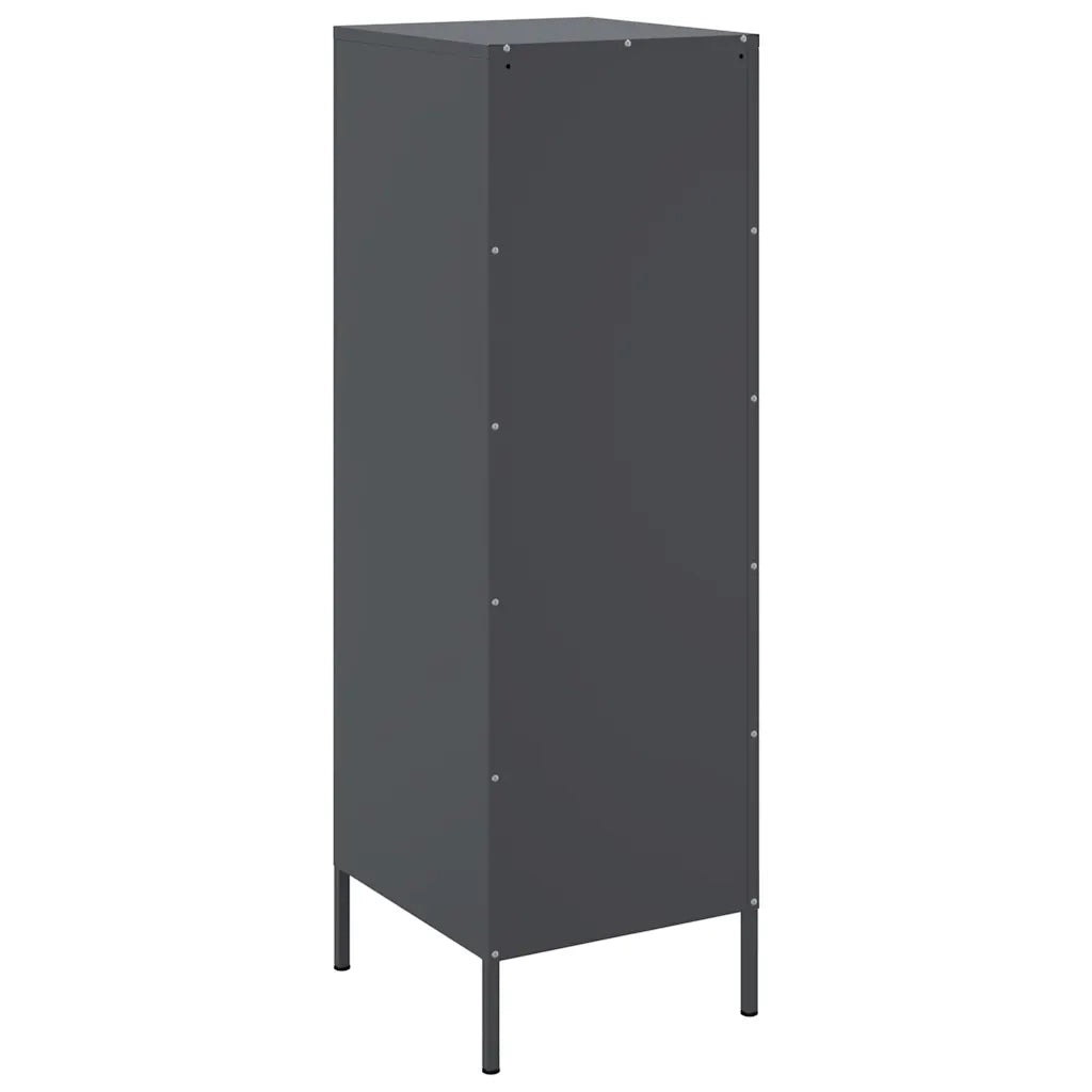 vidaXL Credenza Antracite 36x39x113 cm in Acciaio