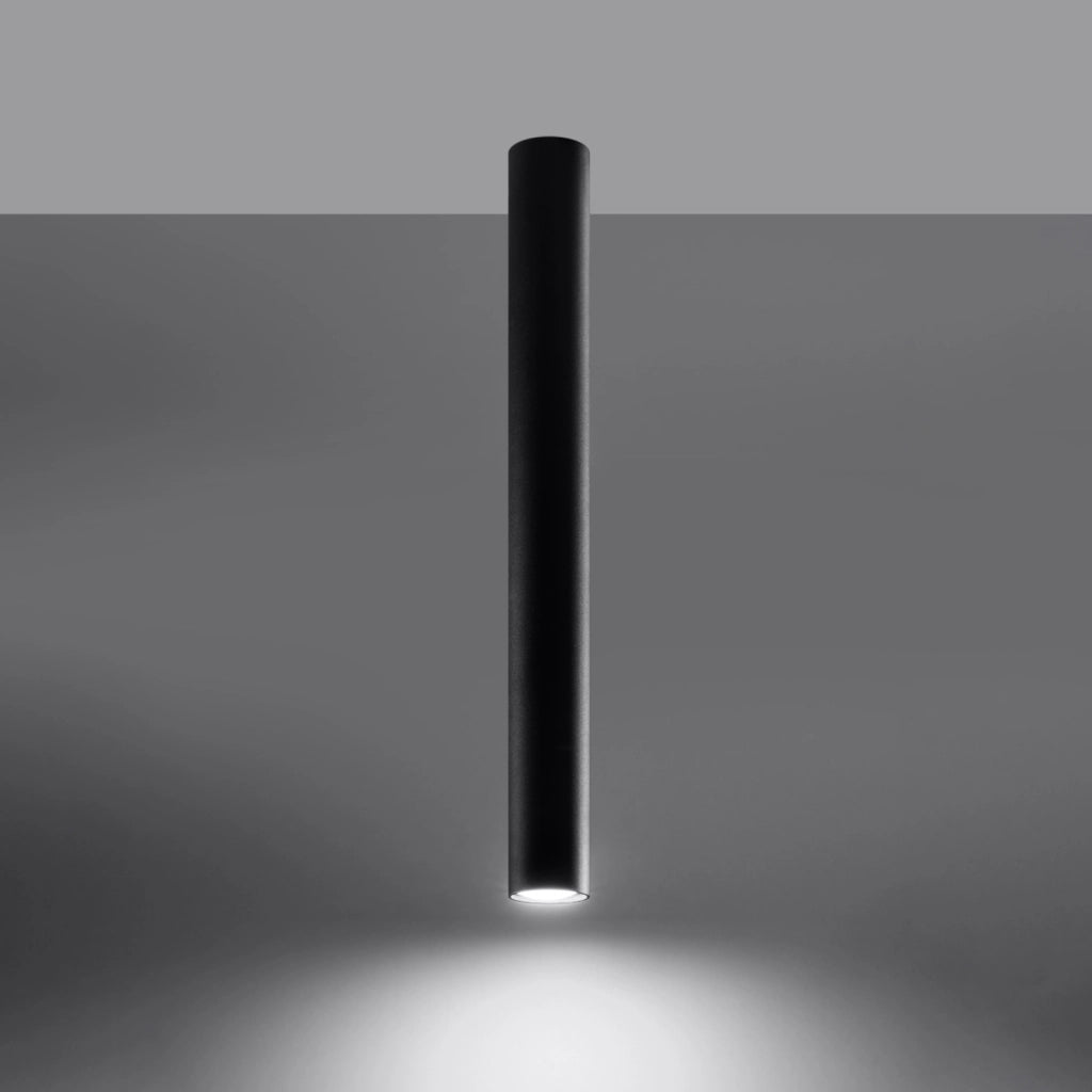 Spot soffitto MODENO 60cm nero Pure Lume GU10 1 luce