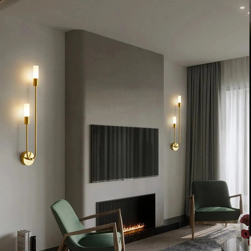 Lampada Da Parete APP1148-2W Gold