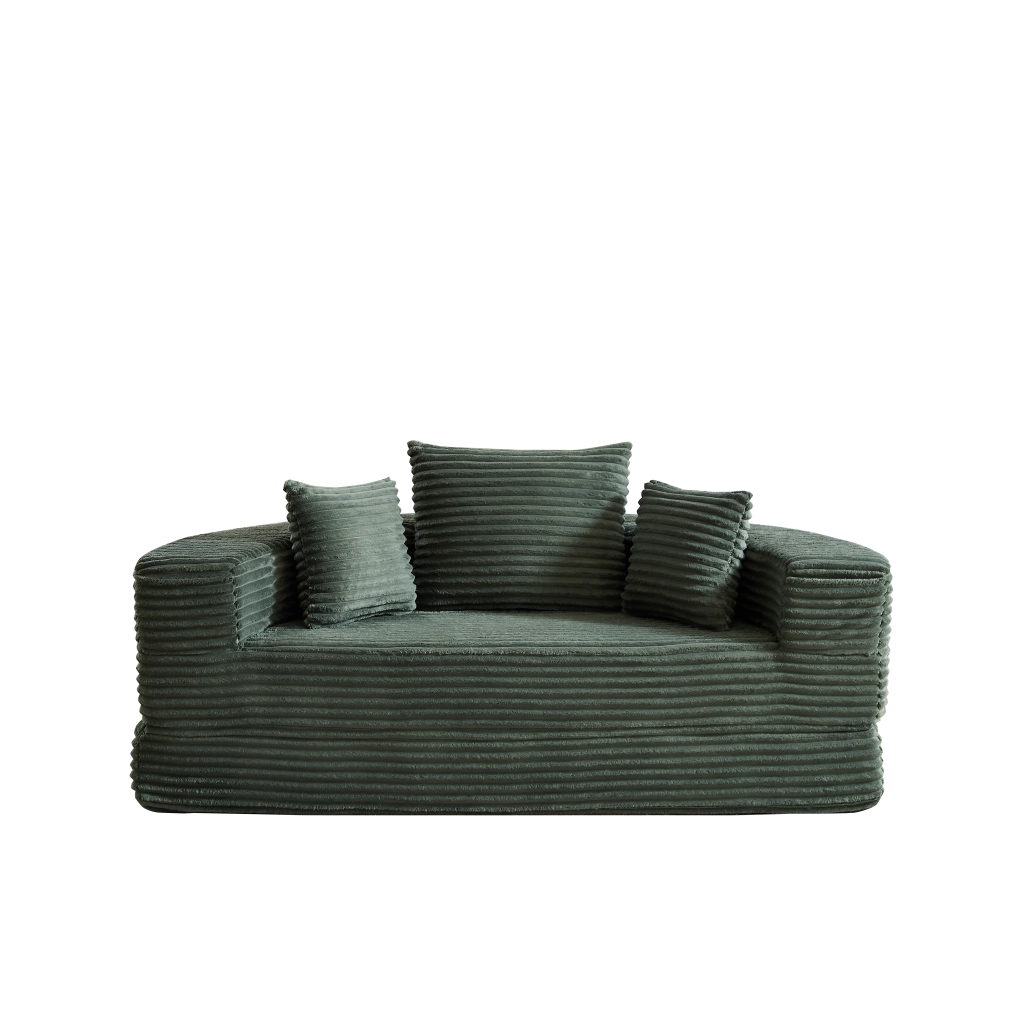 Divano letto versatile 2 in 1 - Zephmum- Per spazi compatti, divano semicircolare o letto circolare