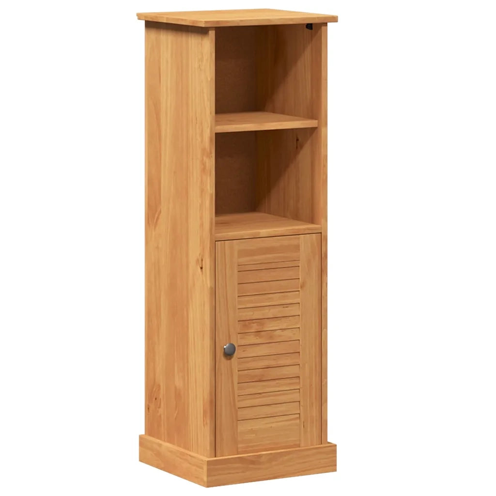 Set di mobili per il bagno con porta VIGO 5 pcs Marrone miele 3328547