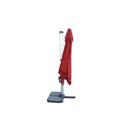 C OMBRELLONE DEC C/ROT ALL ANOD BIG CAPRI 3X3M ROS- C LINE OUTDOOR- 1,0 pz