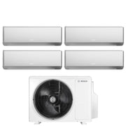 Condizionatore Quadri Split Bosch CLIMATE 7000i SILVER 9+9+12+12 con 5000M 82/4 E R-32 Wi-Fi Integrato