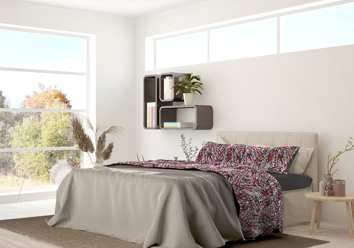 Set Lenzuola Singolo con Stampa Sopra Sotto e Federe Crazy