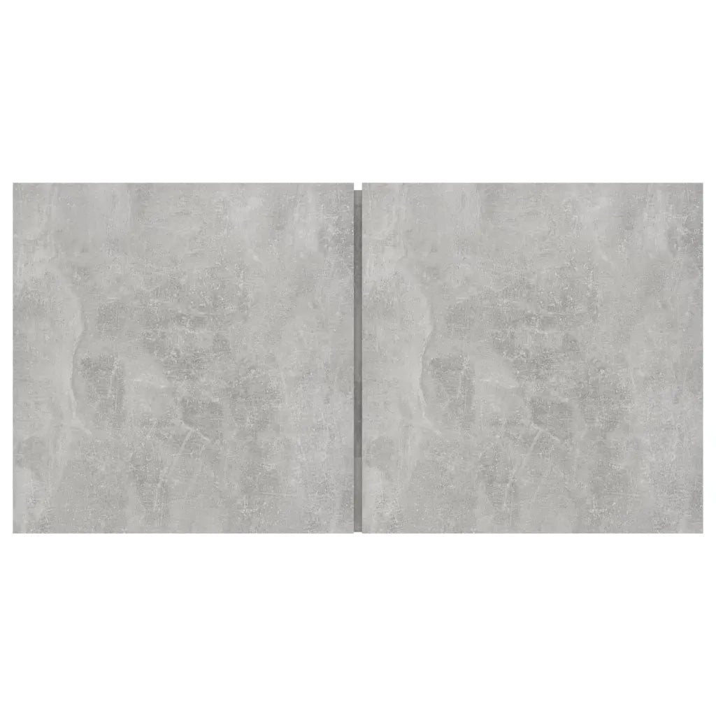Set di Mobili Porta TV 6 pz-Set di 6 Credenza per TV Grigio Cemento in Legno Multistrato 171731