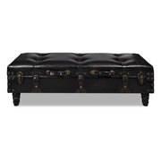Panca contenitore cassapanca marrone lunga 240552