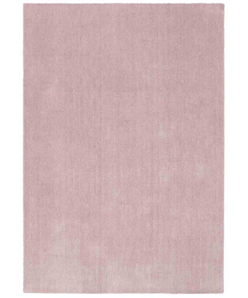 Tappeto FEEL ROSA cm.200x290 tinta unita moderno, pelo morbido resistente e lavabile in lavatrice