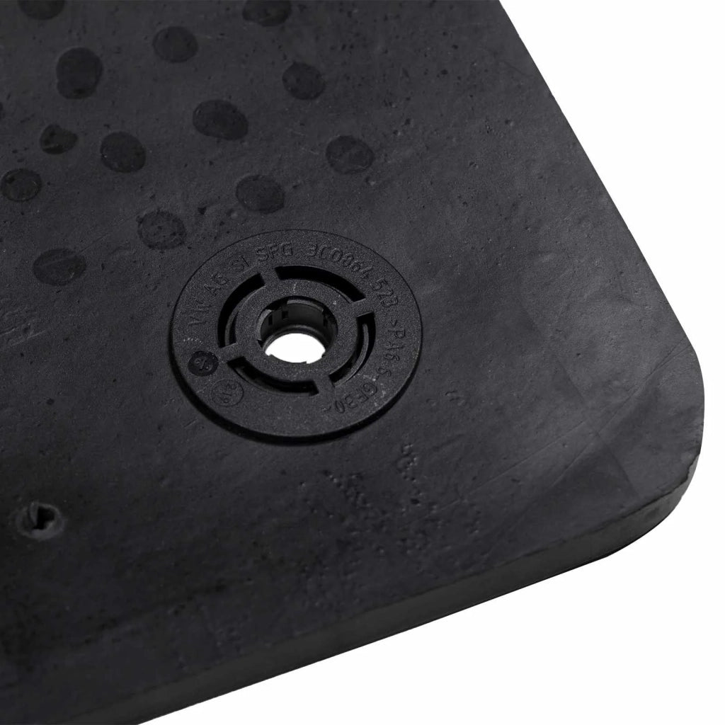 Tappetino per Auto 4 pz Nero Gomma CFW7770604