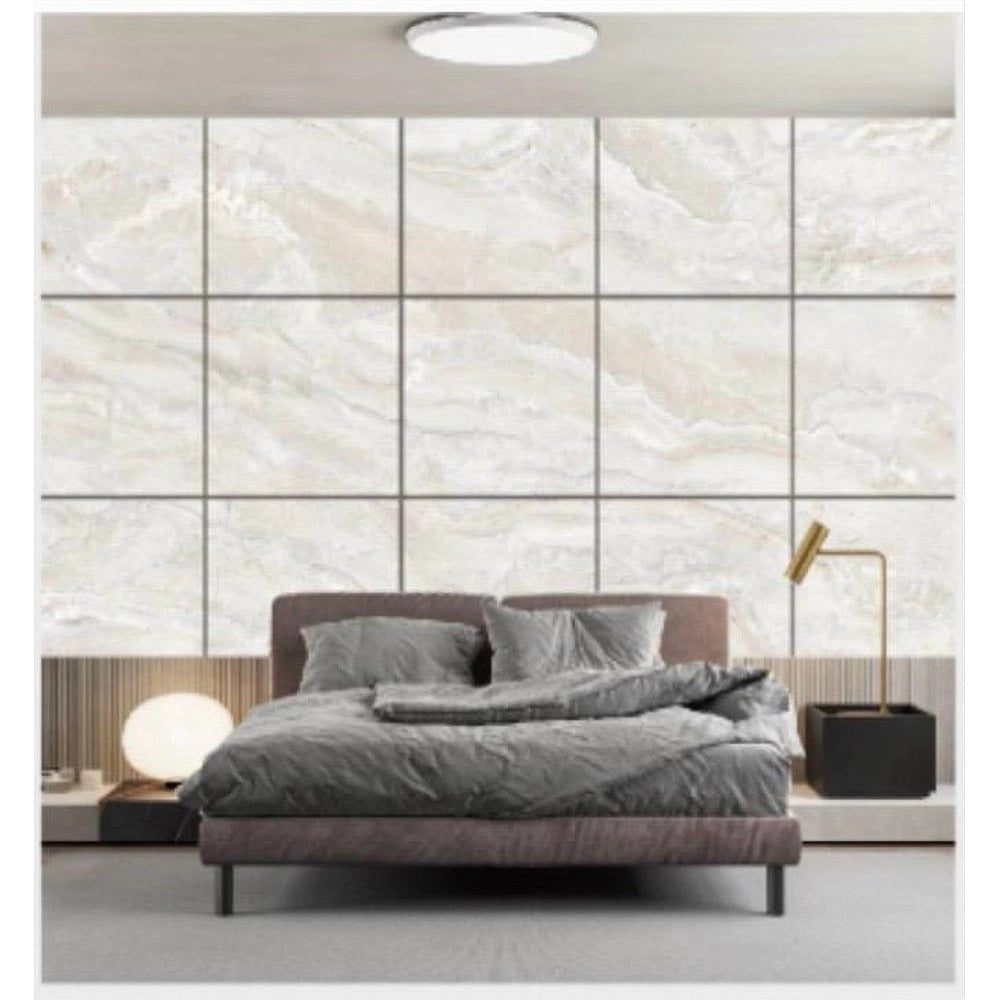 Trade Shop - Pannello Adesivo Effetto Marmo Marmorizzato Pareti Paraschizzi 300 X 60cm Stanza -
